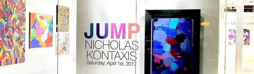 Nicholas Kontaxis Jump at De Re Gallery, Los Angeles