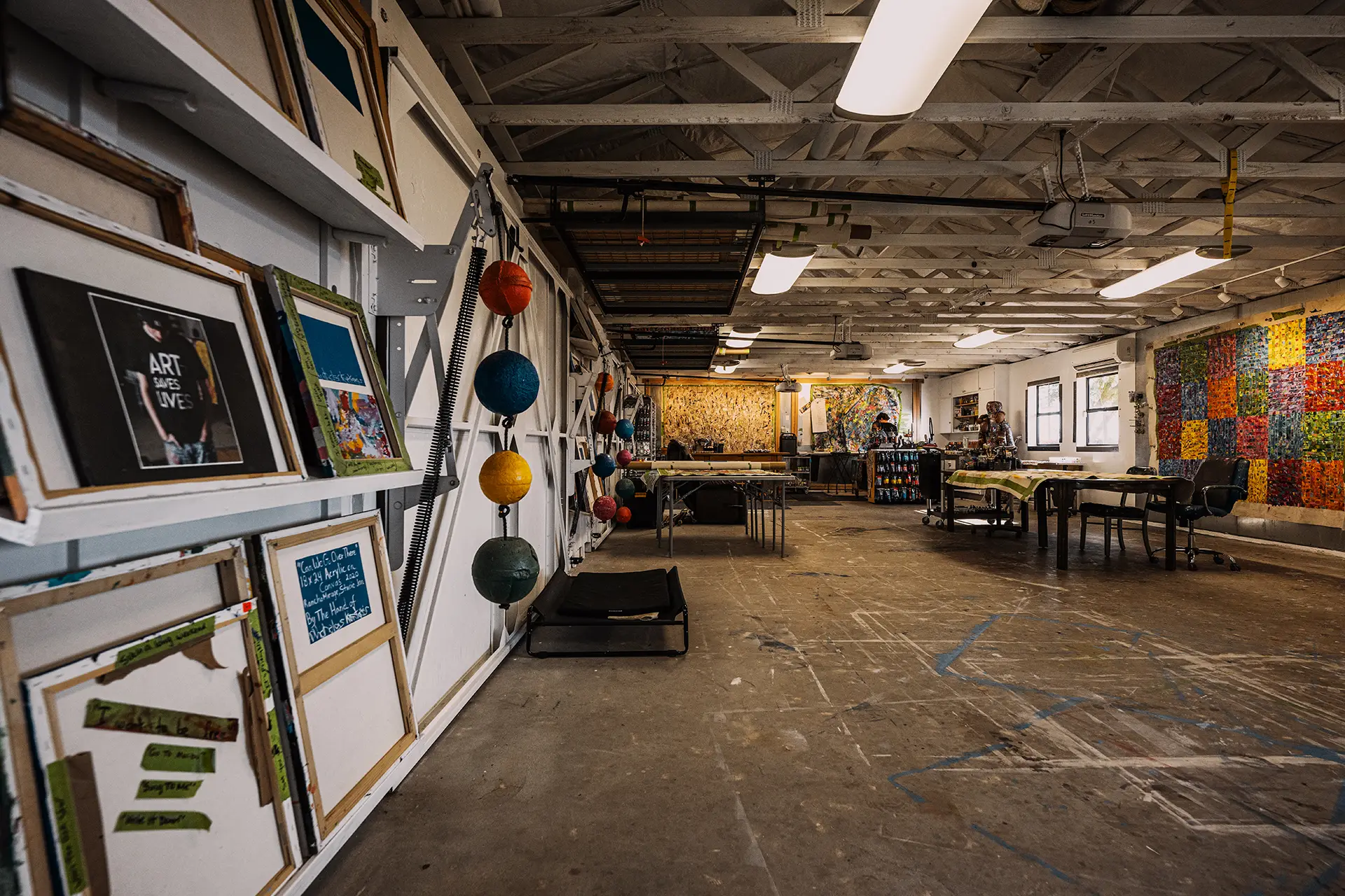 Nicholas Kontaxis at his studio