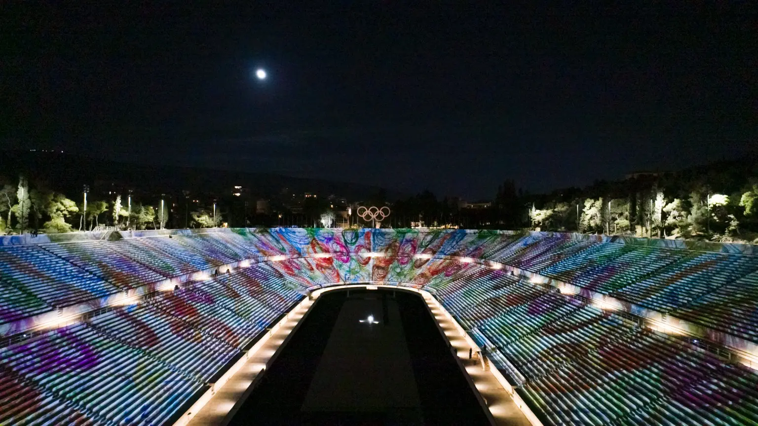 Greek Press about the Panathenaic Stadium